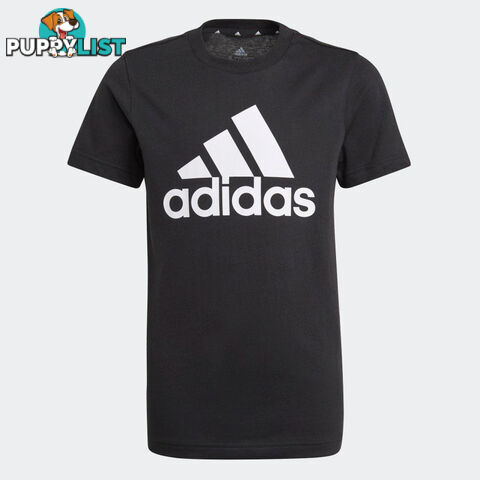 Adidas Boys Big Logo Tee - Black - ADIDAS