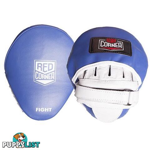 Red Corner Womens Fight Focus Pads-Blue - RED CORNER - 9348605000324