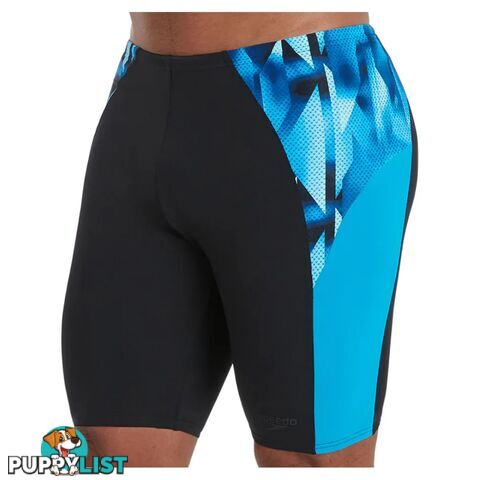 Speedo Mens Eco Endurance Jammer - Black/Blue - SPEEDO