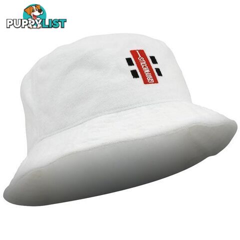 Gray-Nicolls Towelling Hat - White - GRAYNICOLLS