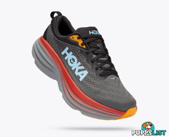 Hoka Bondi 8 Mens Running Shoe - Anthracite/Castlerock - HOKA