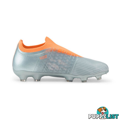 Puma Ultra 3.4 FG/AG Kids Footy Boot - Silver - PUMA