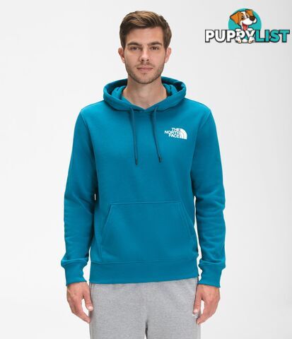 The North Face Mens Box NSE Pullover Hoodie - Banff Blue - THE NORTH FACE