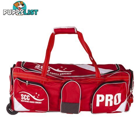 SCC Pro Wheelie Cricket Bag - SCC - 9348605004643