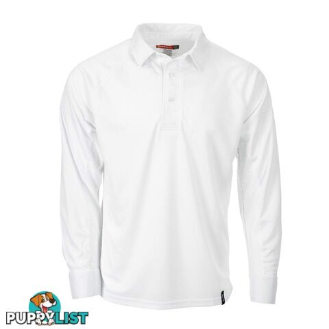 Gray-Nicolls Select Long Sleeve Mens Shirt - White lSize 2XL - GRAYNICOLLS