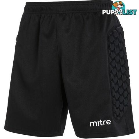 Mitre Guard Padded GK Short - Black - MITRE - 5037823936440