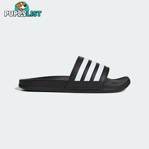 Adidas Adilette Comfort Mens Slide - Black - ADIDAS