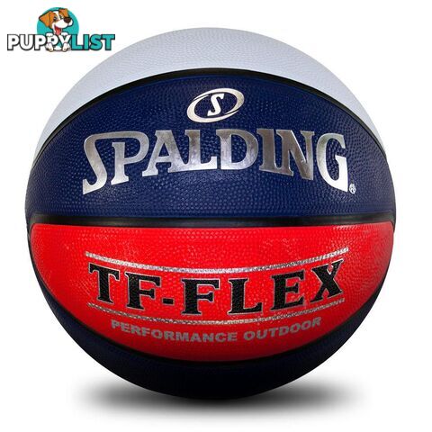 Spalding TF-Flex Outdoor Basketball - Red - SPALDING - 9319966770362