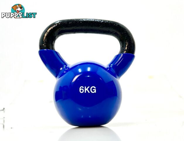 VEO Vinyl Coated Kettlebell 6KG - VEO