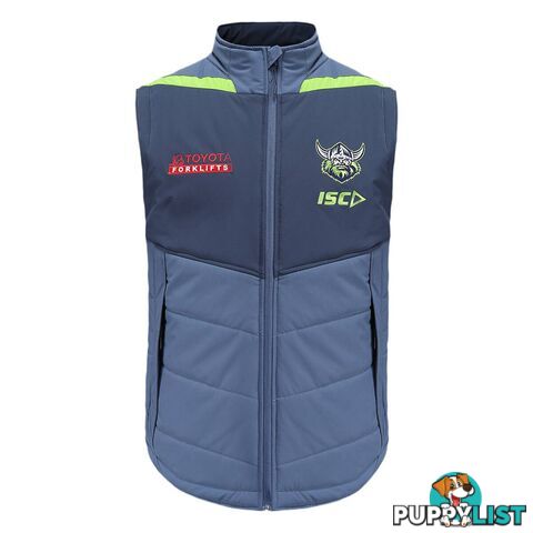 ISC Canberra Raiders 2022 Adult Padded Vest - Navy - ISC