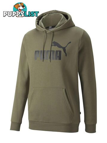 Puma Mens Ess Big Logo Hoodie Fl (S) - PUMA