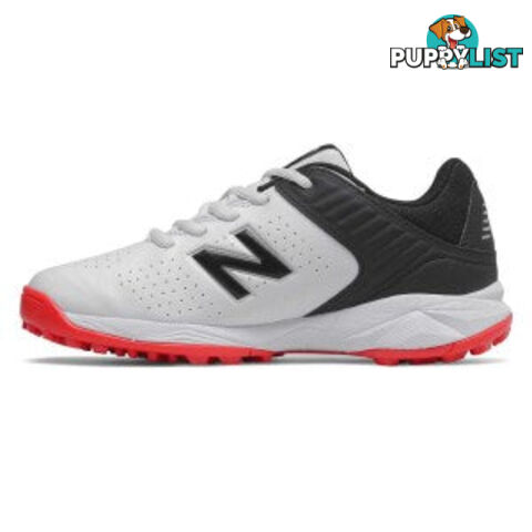 New Balance KC4020 M Junior Cricket Shoe - White lSize 3 - NEWBALANCE