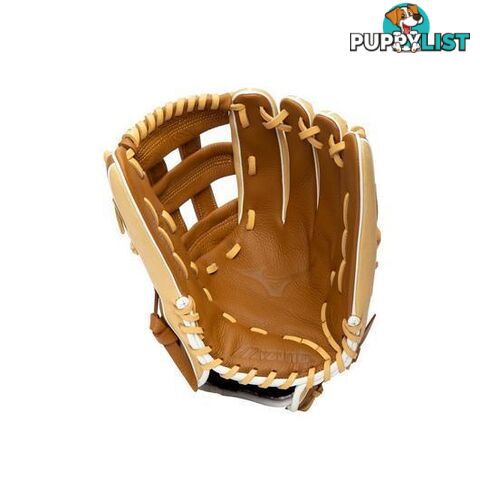 Mizuno Franchise 12.5 Inch Baseball RHT Fielders Glove - Tan/Brown - MIZUNO - 9342556356592