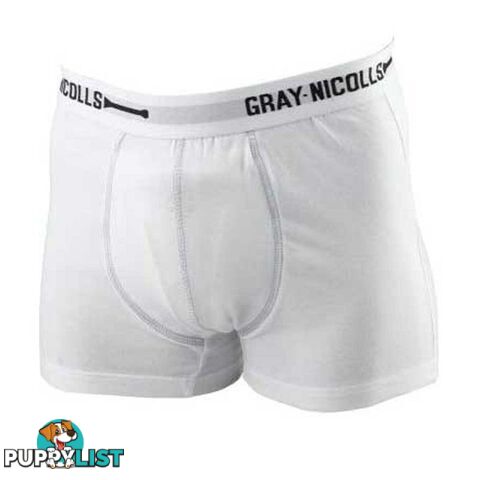 Gray-Nicolls Cricket Mens Trunks - White - GRAYNICOLLS