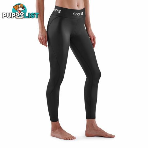 Skins Series-1 Womens 7/8 Tights - Black - SKINS - 5056411803094