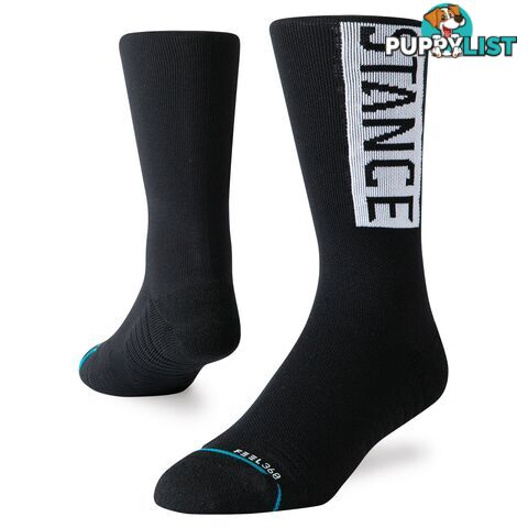 Stance OG Train Medium Crew - Black - Stance - 190107311021