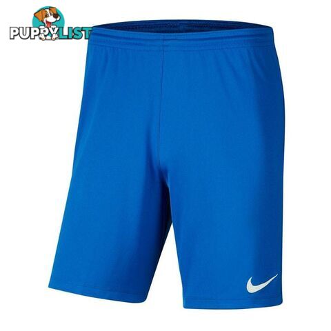 Nike Mens Dri-Fit Park III Short - Royal Blue - NIKE - 193654341138