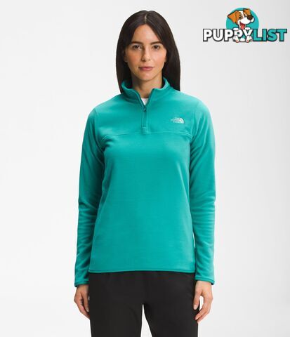 The North Face Womens TKA Glacier Fleece Â¼ Zip Top - THE NORTH FACE