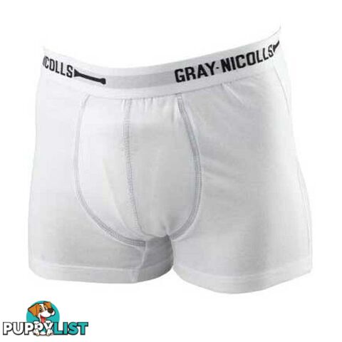 Gray-Nicolls Cricket Boys Trunks - White - GRAYNICOLLS