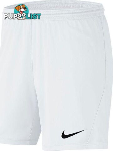 Nike Womens Park 3 Short - White - NIKE - 193654343866