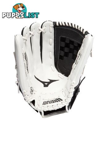 Mizuno Franchise 13 Inch Fastpitch Softball LHT Fielders Glove - Black/White - MIZUNO