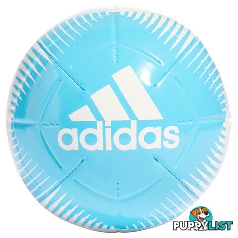 Adidas Epp II Club Soccer Ball - White/Bright Cyan - ADIDAS