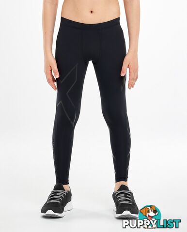 2XU Youth Compression Tights -Black/Nero - 2XU - 9336340186083