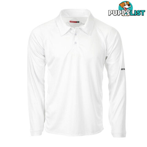 Gray-Nicolls Select Long Sleeve Junior Shirt - White lSize 14 - GRAYNICOLLS