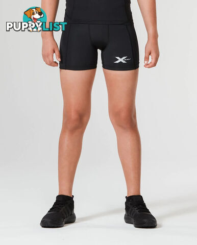 2XU Core Girls Comp 1/2 Shorts - 2XU