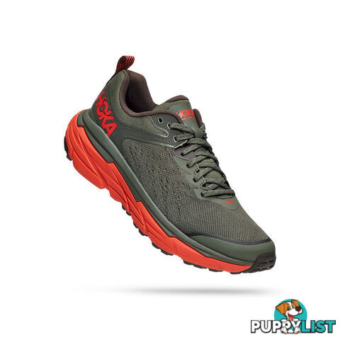 Hoka Challenger ATR 6 Mens Trail Shoe - Black/Thyme - HOKA