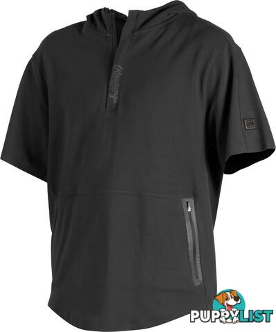 Rawlings Adult Gold Collection SS Hoodie - Black - RAWLINGS