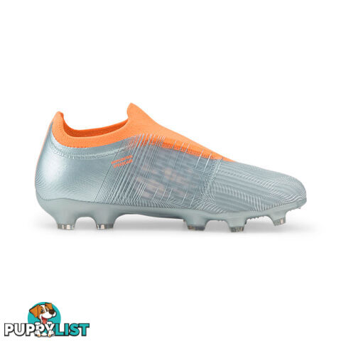 Puma Ultra 3.4 FG/AG Kids Footy Boot - Silver - PUMA