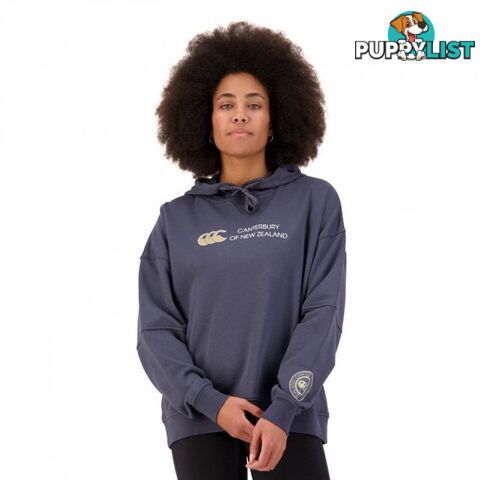 Canterbury Womens Of NZ Hoodie - Ebony - CANTERBURY