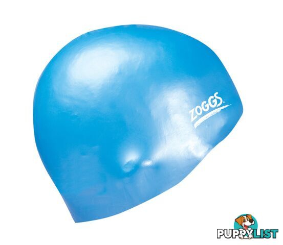 Zoggs Easy Fit Silicone Cap-Royal Blue - ZOGGS