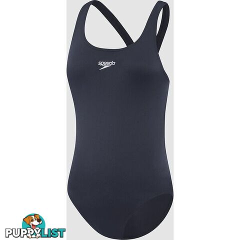 Speedo Girls Endurance + Leaderback Swimsuit - Speedo Navy - SPEEDO