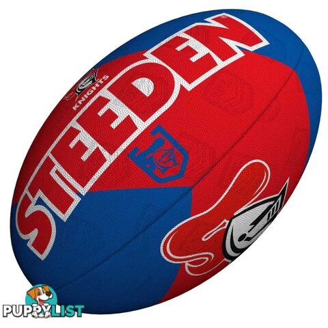 Steeden NRL Knights Size 5 2021 Supporter Ball - STEEDEN