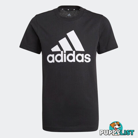 Adidas Boys Big Logo Tee - Black - ADIDAS