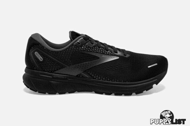 Brooks Mens Ghost 14 D Black - BROOKS