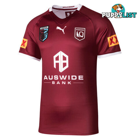 Puma Qld Maroons 2022 Adult Replica Jersey - Maroon - PUMA