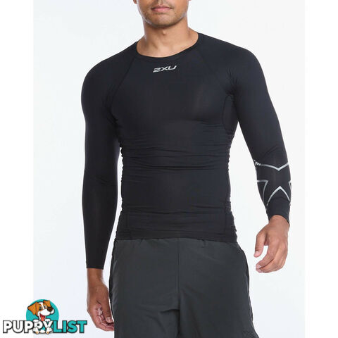 2XU Mens Core Compression Long Sleeve - 2XU