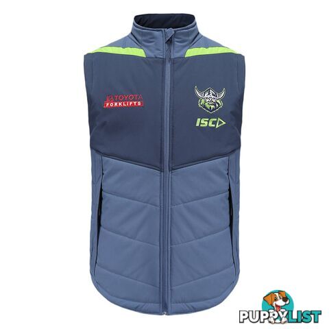 ISC Canberra Raiders 2022 Adult Padded Vest - Navy - ISC