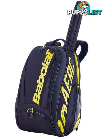 Babolat Pure Aero Backpack - Black/Yellow - BABOLAT