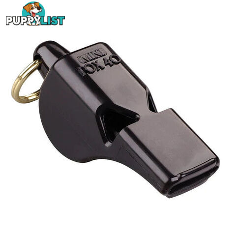 Fox40 Mini Official Whistle No Attachment - Black - Fox 40