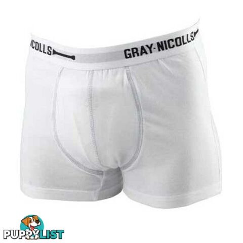 Gray-Nicolls Cricket Boys Trunks - White - GRAYNICOLLS