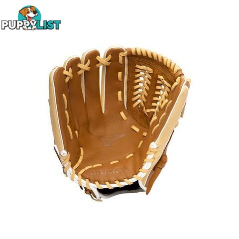 Mizuno Franchise 12 Inch Baseball LHT Fielders Glove - Tan/Brown - MIZUNO - 9342556356561