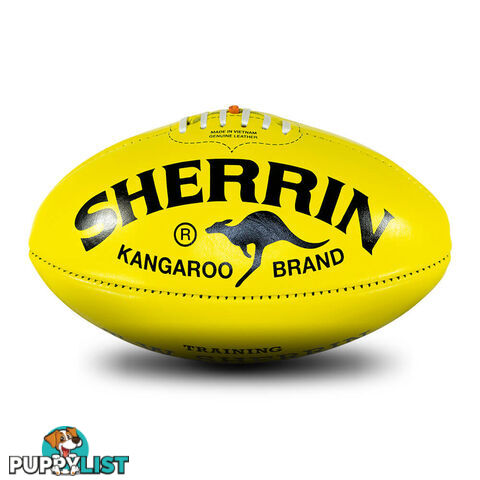 Sherrin KB Size 5 Training Ball-Yellow - SHERRIN