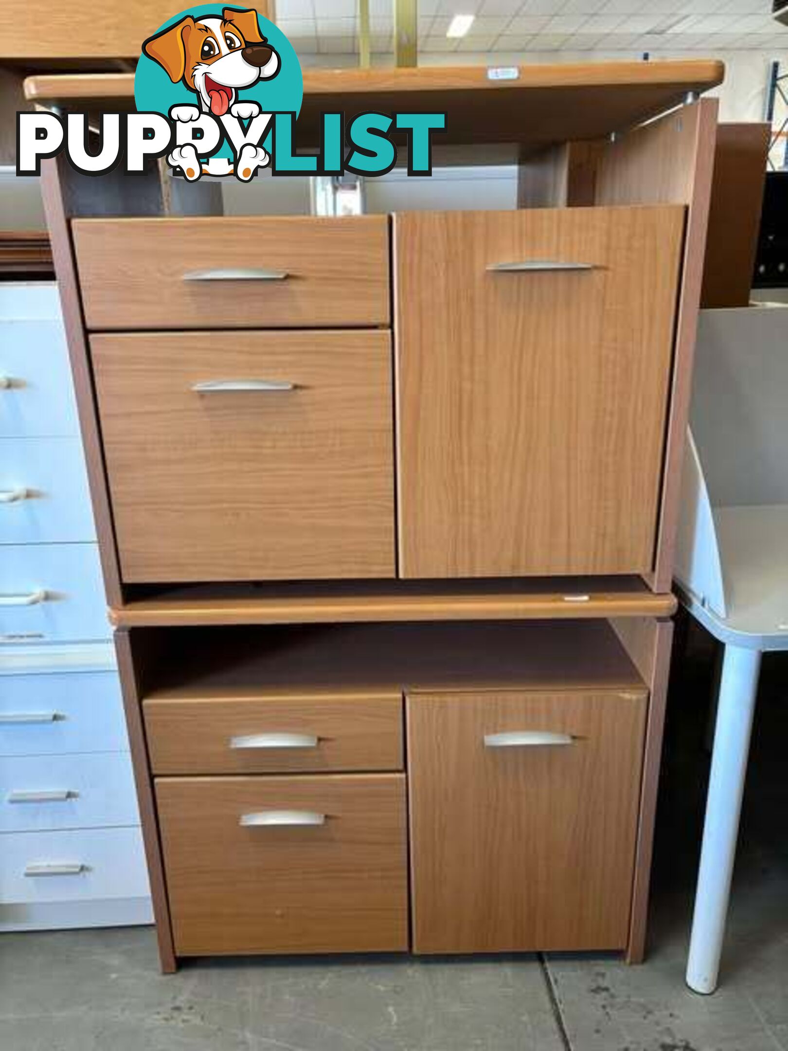 2 x Multi Storage with Filing Cabinet or TV Unit