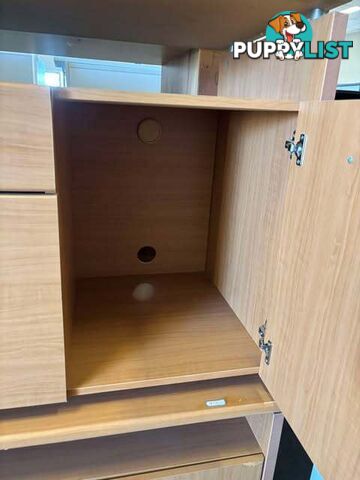 2 x Multi Storage with Filing Cabinet or TV Unit