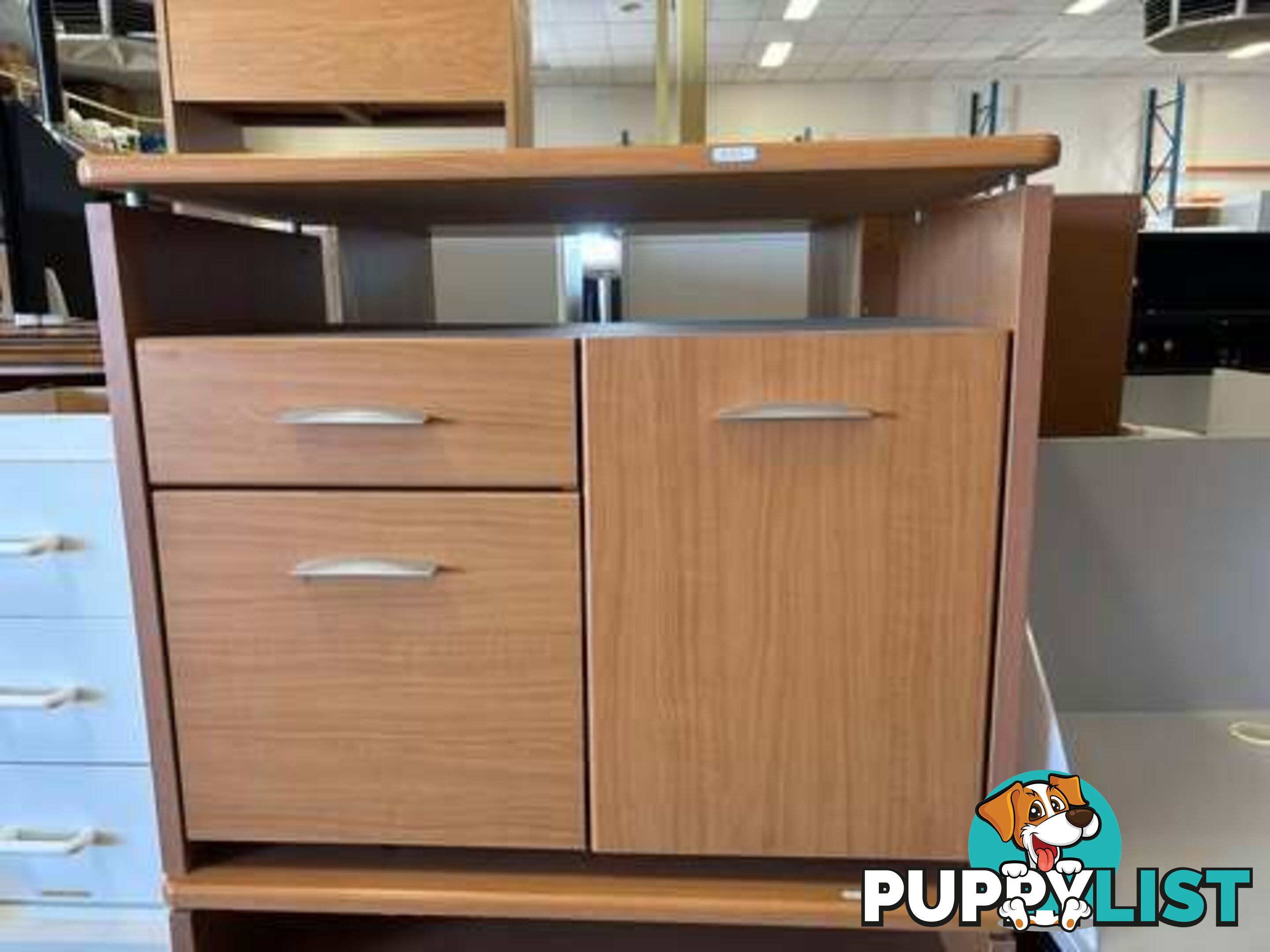 2 x Multi Storage with Filing Cabinet or TV Unit