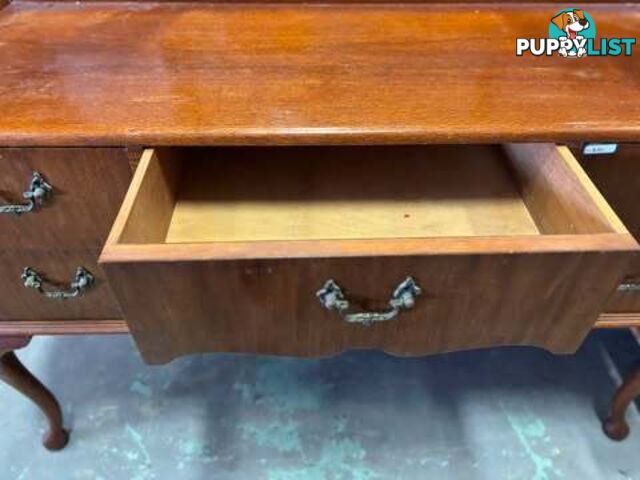 Stunning antique dressing table desk with queen anne style - Embleton,Perth